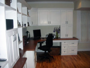 3-4 Desk Unit Custom Built-Interior Designer-Donna Sherry